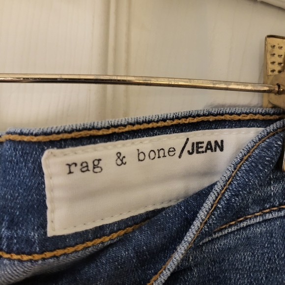 Rag and Bone Flared Mid Rise Jeans - Picture 3 of 5